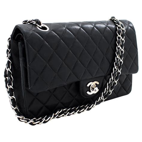 chanel bags quilted chain|Chanel handbags with chain straps.